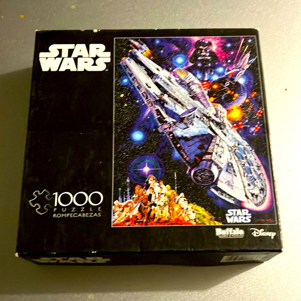 Star wars puzzle. 1000 pieces